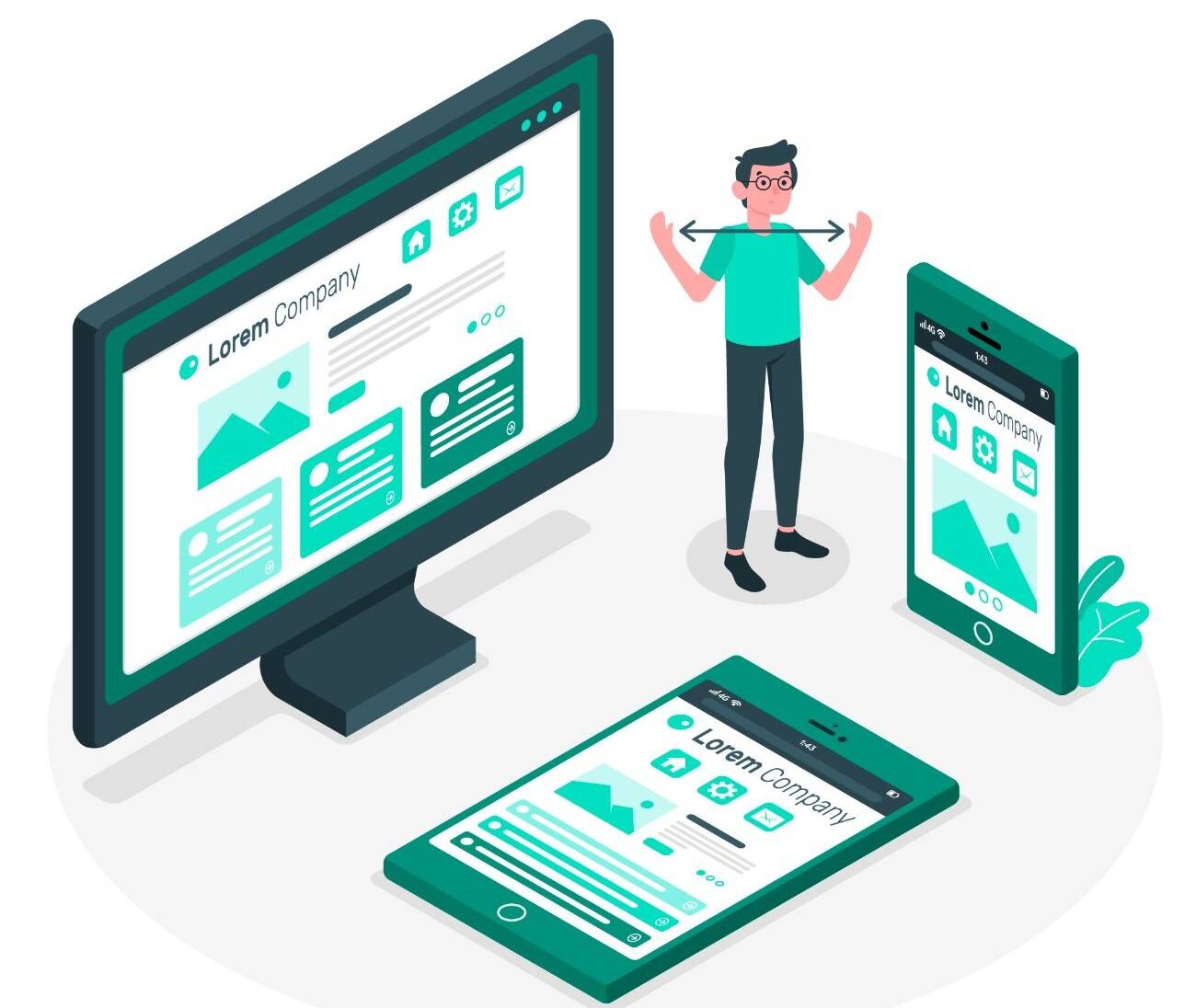 Web and Mobile App